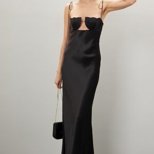 Anna October Black Maxi Dress